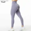 Outfit yoga Ozone Leggings Abbigliamento da donna Agli leggings senza cuciture Scrunch Butt Gym Flegings che corre push up pantaloni da yoga pantaloni sportivi y240410