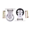 Wall-mounted Gym Home Rotating Silent Pulley DIY Lat Lift Cable System Wheel