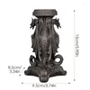 Candlers Halloween Battle Dragon Candlestick Decoration Props Ghost Festival atmosphère Party Holder Bureau