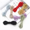 5m/Los 2 mm farbenfrohe hochelastische runde Gummibänder Kabelschnurgummi-Bänder Stretch Line Faden DIY-Kleidungsstück Accessoires