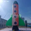 10mh (33ft) personalizzazione Rocket di razzo gonfiabile Rocket spaziale per eventi Attività di educazione scientifica Props