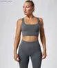 Yoga kläder Womens Sports Bh High Impact Yoga Gym Running Fitness Underwear Seamless Sportswear Yoga Top Womens Gym Top Y240410