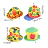 Ball Caps Magician Hat Halloween Clown Cosplay Cosplay Akcesoria kolorowe top