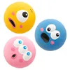 Hondenspeelgoedbal Bright Color Chew Toys Soft Squeak Rubber Balls for Small Dogs Puppy Interactive Fetch Play Training Toys M68E