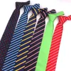 Coules de cou Classic Mens à rayures à rayures Fashion Fashion Set Flat Neck Coup Black and Red Mens Ties Utilisé pour les mariages Business Striped Ties Gravata Tiesc240410