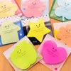 Corée Stationnery 2 PCS MEMO Memo Notes collantes Bling Star Color Super Paper Stickers Material Fourniture École Message