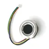 Стенды R503 Круглый круглый RGB -индикатор индикатор светодиодного управления DC3.3V MX1.06PIN емкостный датчик датчика отпечатков пальцев, 15 мм.