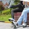 Rolo de patins em linha patins de patins deformidade deforma de deforme 4 rodas calçadas calçadas infantis deformação casual parkour tênis fugitivos para crianças presentes y240410