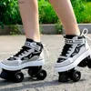 Inline Roller Skates Factory Direkt hochwertige Rollschuhe Schuhschuhe Patins 2 Linie Frauen Erwachsene Schieber Skating -Training Sneaker mit 4 Rädern Y240410