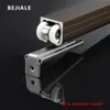 Schuifdeur Poelie Stille Aluminium Aluminium Legering Keuken Toilet Rail Hangende Rail houten deur accessoires schuifdeur hangend wiel