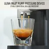 Machine à expresso semi-automatique McIlpoog avec baguette à vapeur de broyeur, cafetière à expresso compact 3 en 1 pour cappuccino ou latte