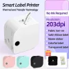 Printers Bluethooth Label Maker P12/P12PRO for SelfAdhesive Label Paper Thermal Adhesive Label Printer Smart for Home Office Outdoor