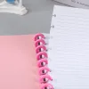 Kolce 100pcs Wstaw Pen Notebook Akcesoria grzybowe Otwórz luźne afleda