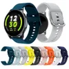 Силиконовый ремешок для запястья для Realme Watch T1 Sport Smart Watch Band для Realme Watch S Pro Водонепроницаемый браслет мягкая кожа дружелюбный