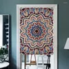 Curtain Door Exotic Painting Breathable Wear-resistant Polyester Partition Soft For El Room Bathrooms Bedroom Studio