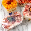 Dostosowane pudełko owocowe, tysiąca warstwy ciastek, DIY Mango Mousse Packing Box, pojemnik na wynos, akcesoria do pieczenia