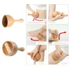 Natural Wooden Gua Sha Therapy Massager Tool For Full Body Exercise Pain Relief Anti Cellulite Fascia Massage Roller