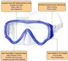 2022 Snorkling Snorkel Diving Scuba Set Gear For Kids Youth Junior Anti-dim Hempererad glas Snorkel Mask Snorkling Simning