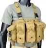 الصدر منصة الصدر التكتيكية في الهواء الطلق Airsoft Paintball Hunting Vest Men Tactical Chest Bace Militar