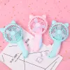 1pcs!! Gifts Manual Handheld Summer Mini Cooling Air Conditioner for Children Kids Mini Portable Hand Pressure Fan Color Random