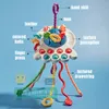 Baby Montessori Sensory Development Education Toys Pull String Finger Grepp Training Tidig Learning Toy Tinging A Free 13y 240407