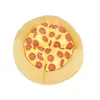 Pet Toy Dog Sniffing Sound Paper Toy Pizza Shape Strong Resistant To Bite and Molar Interactive Training Plush Sounding Toy