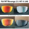 Cykelhjälmar Hjälm NS för MT Revenge 2 S MT-V-14B MT V 14B Motorcyc Hjälm Visor Windshield Shield Motorcykel Tillbehör Glasögon Casco L48