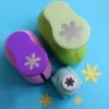 Punch 4,9 cm 3,7 cm 2,5 cm Snowflake Craft Punch Zestaw Dzieci Instrukcja DIY Hole Punch Cortador de Papel de Scrapbook Snow Punch 2 „1,5” 1 1