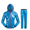 Jpzylfkzl Hot Raincoat Set Män/kvinnor cykel regnrock poncho vindrock jacka vindtät cykel vattentät utomhus regnrock män