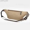 Bolsas esportivas Fanny Pack Running Bag Bag 2023 New Canvas Wallet Travel Camping Caminhando Bolsa de bolso abdominal Moeda Mobile Womens Y240410