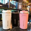 Hot Quality Double Wall Stainless Steel Vacuum Flasks 350ml 500ml Car Thermo Cup Coffee Tea Travel Mug Thermol Bottle Thermocup LJ201221