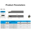 Internt svängningsverktyg S16Q-SVUBR11S20R-SVUBR16 S25S-SVUBR16 S20R-SVUBL11 S16Q-SVUCR11 svarv Turning CNC Cutting Tool Cutter Bar