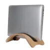 Stands Laptop Stand Holder Samdi Wooden Vertical Desktop Bracket Dock for Macbook Air