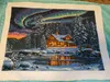 Os kits Aurora Boreal Bordery Cross Stitch Patternds