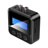 Adapter LCD Audio -ontvanger Zender BluetoothCompatible 5.0 Wireless Audio Adapter A2DP/AVRCP -protocolondersteuning TF -kaart voor Auto -audio