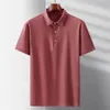 Polo d'été Men Plus taille 10xl 11xl Elasticité Breffe Cool Shirt Tops mâles Big 240410