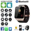 Uhren DZ09 Professionelle Smart Watch Support TF Card Sim Sleep Monitor Fitness Tracker Fernbedienung Musikkamera Uhr für Android