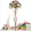 Cristaux de bougies de bougie table de mariage en vase de fleur de mariage