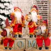Fengrise santa claus bambola 2023 albero di Natale ornament decorazioni natalizie per la casa navigad natali a nuovo anno 2024