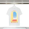 トップカサブランシャツのための豪華なTシャツ