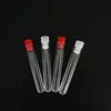 50pcs/lotto 13x78mm lab Lab Plastic Test Test Round Bottom Tube Fial with Cap Office School Laboratory Experiment Forniture