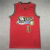 Basketball -Trikot -Sommer für ERS Size Iverson Sticked Sport Training Männer und Frauen Tanktop Set ET ET ET