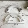 Diy Cement Wave Candlestick Silikonformar Softande ljushållare Gipsbetong Harts Hantskant Formar för heminredning