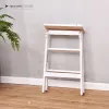 Space-Saving Folding Chair: Indoor Modern Solid Wood Multi-functional Kitchen Ladder Household Step Stools