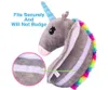 Kawaii Unicornio Plush Juguete Almohada para el hombro Soft Almohada Soft Animal Horse Toy Childrengirl Regalo de cumpleaños Almohada de unicornio