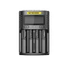 Ładowarki nitecore UM2 UM4 Automatyczne uniwersalną szybką ładowarkę Inteligentną USB Dualslot Charger LCD Wyświetlacz Liion IMR Bateria 18650 21700