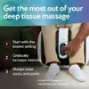 Massageur de pied shiatsu de massage des nuages avec chaleur - relaxation, soulagement de la fasciite plantaire, neuropathie, circulation et thérapie thermique - FSA / HSA éligible - Couleur blanche