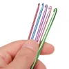 2-8mm Colorful Knitting Crochet Aluminum Knitting Needle Crochet Needles Crochet Hook Set Sweater Stitch Tool Sewing Accessories