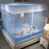 Gordijnmuggen Netto tweepersoonsbeddensets voor volwassen muggen netto luifel meubels meubels mosirtiro para cama de casal kamer decor