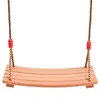 Toys swing pour enfants extérieurs en bois incurvé swing intérieur pour enfants divertissement de divertissement swing swing swing